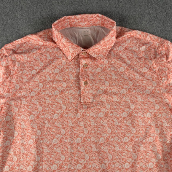 Southern Tide Other - Southern Tide Mens Performance Polo Shirt XL Caps Off Summer Golf Short Sleeve